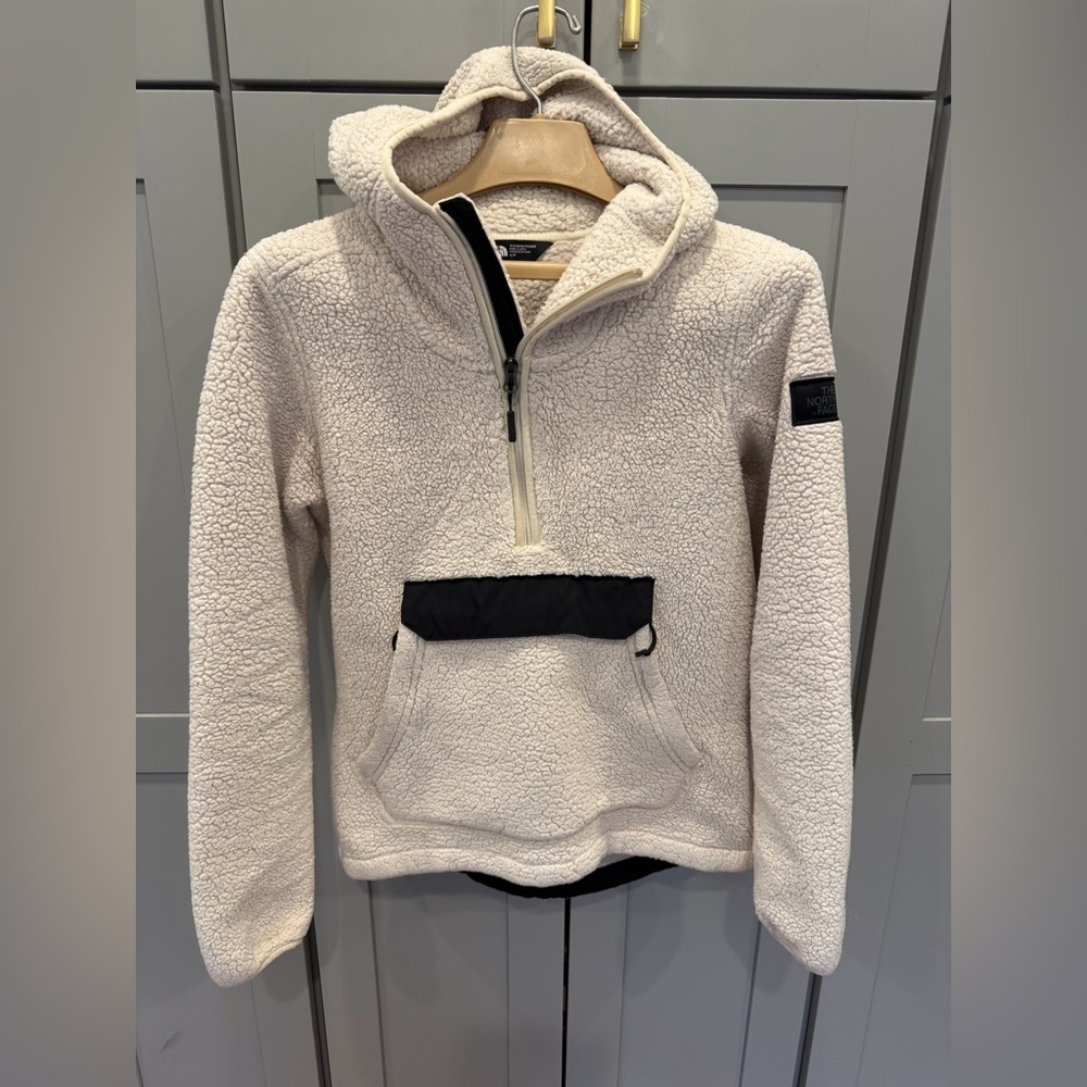 The North Face off white jacket